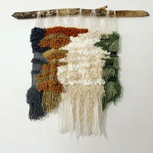 Handmade large woven tapestry